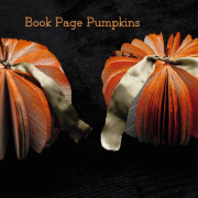 Book Page Pumpkins