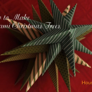 Origami Christmas Trees (A Tutorial)