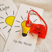 You Light Up My World Valentine with Free Printable