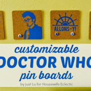 Easy Custom Pinboards for Doctor Who Fans