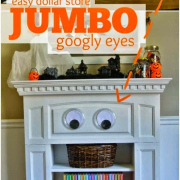 Easy DIY Dollar Store Jumbo Googly Eyes