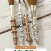 DIY Harry Potter Makeup Brushes