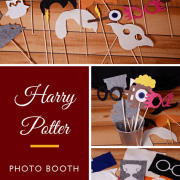Harry Potter Photo Booth with a Cricut