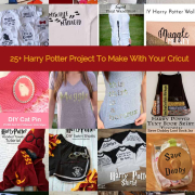 25+ Harry Potter Projects to Make With Your Cricut