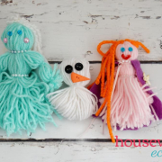How To Make a Yarn Doll (Frozen Yarn Dolls)