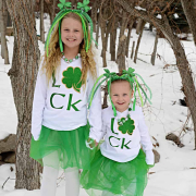 Glitter Shamrock Shirts To Keep You From Getting Pinched