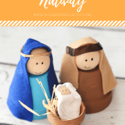 Easy DIY Terra Cotta Nativity