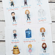 Free Printable Doctor Who Valentines