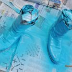 Spray Painted Cowboy Boots