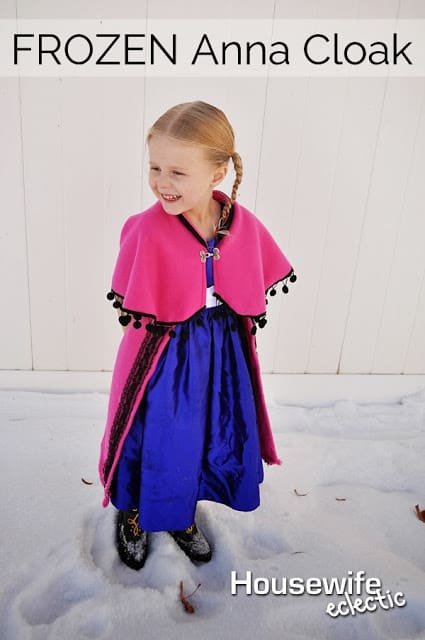 How to make Anna's cloak from frozen, Anna Cape, Frozen Costumes