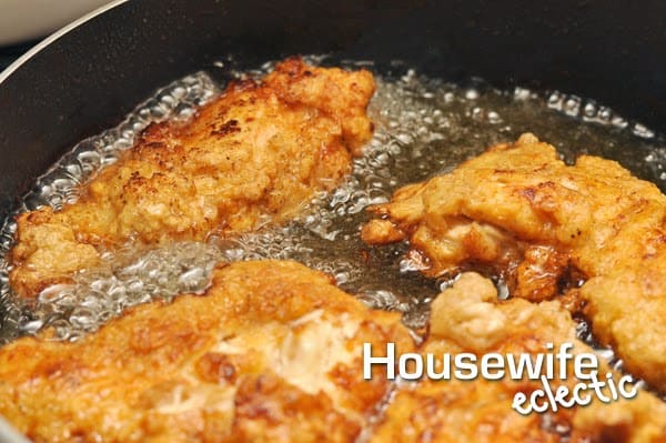 Fried Chicken, How to fry chicken