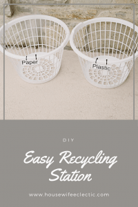Easy ways to recycle