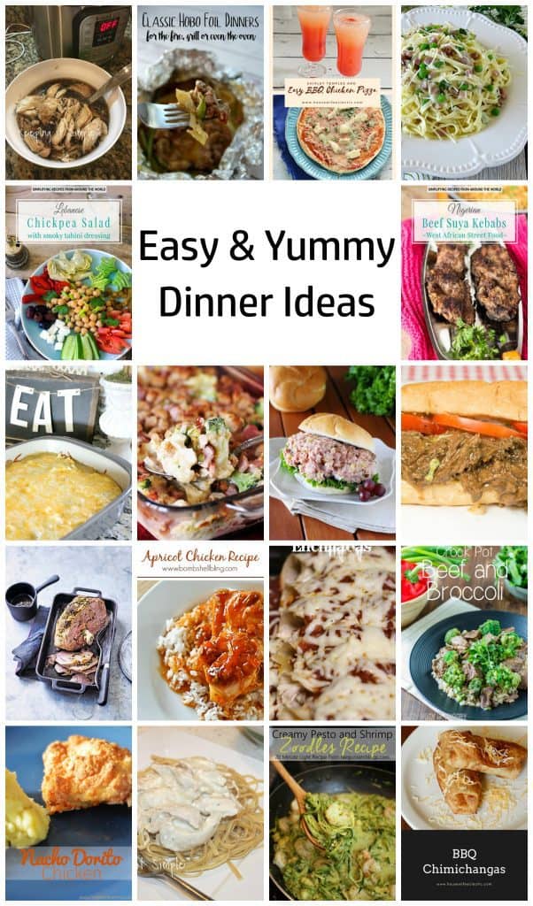 Fun and Easy Dinner Ideas! - Housewife Eclectic
