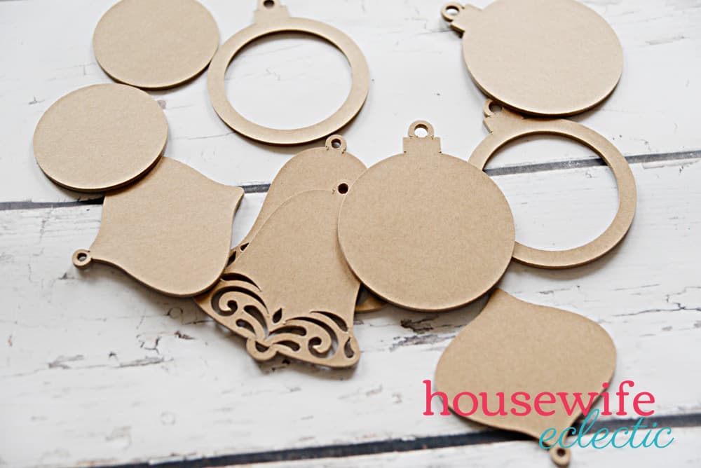 Chipboard Ornaments with Cricut Maker
