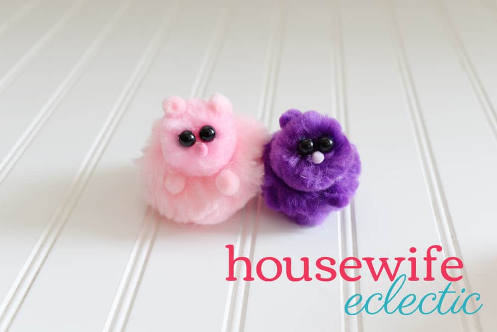 Housewife Eclectic: DIY Pygmy Puffs