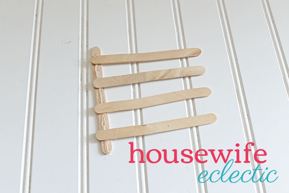Housewife Eclectic: Popsicle Stick Cage
