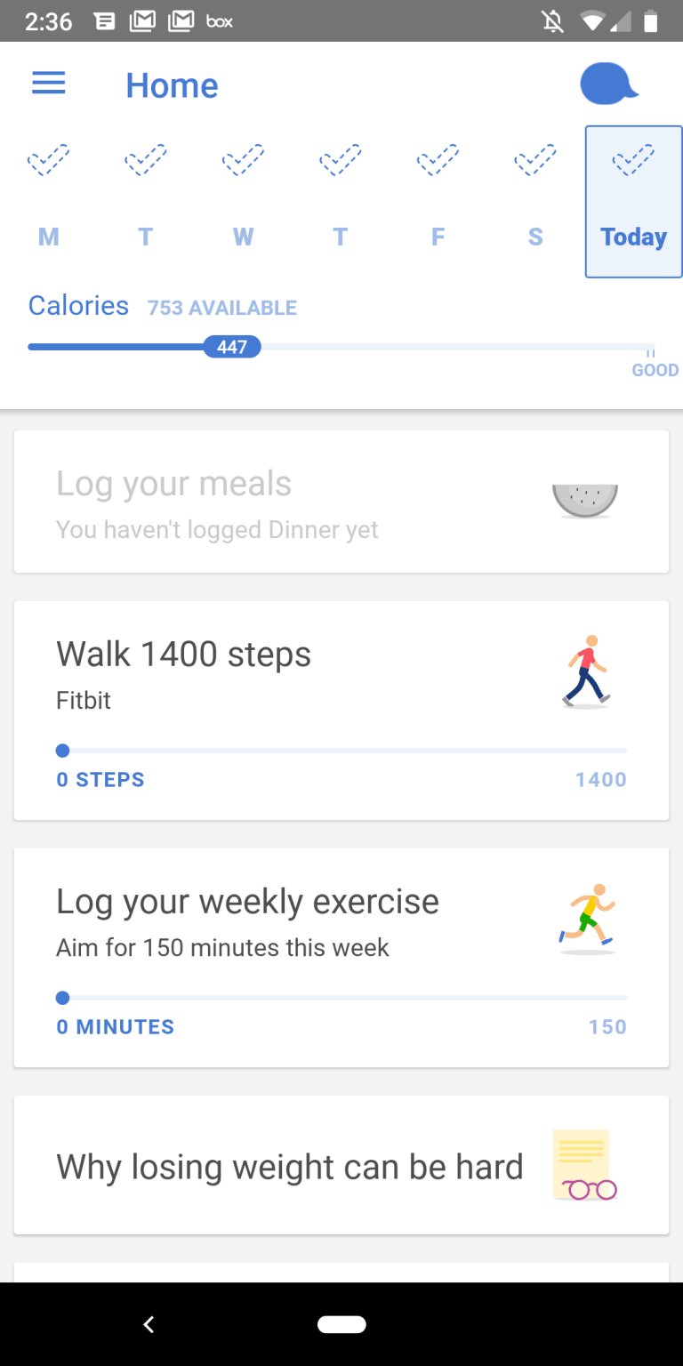 Losing Weight and Getting Healthy with Noom Housewife Eclectic
