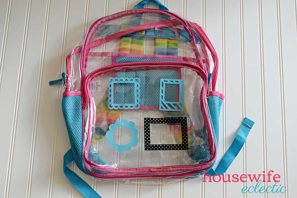 Housewife Eclectic: Instant Photo Frame Backpack 