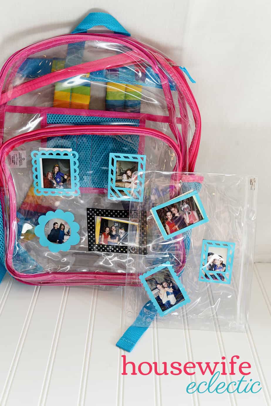 Housewife Eclectic: Instant Photo Frame Backpack 