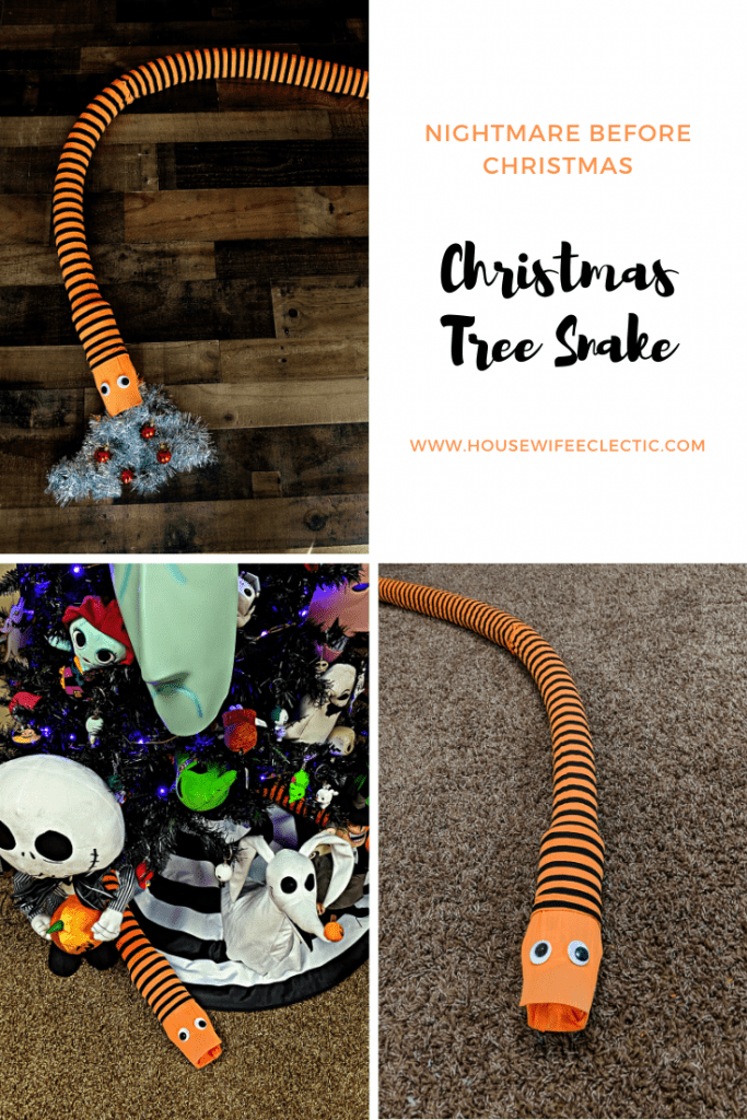 Housewife Eclectic: Nightmare Before Christmas Tree Snake
