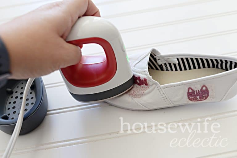 Custom Shoes with Cricut EasyPress Housewife Eclectic