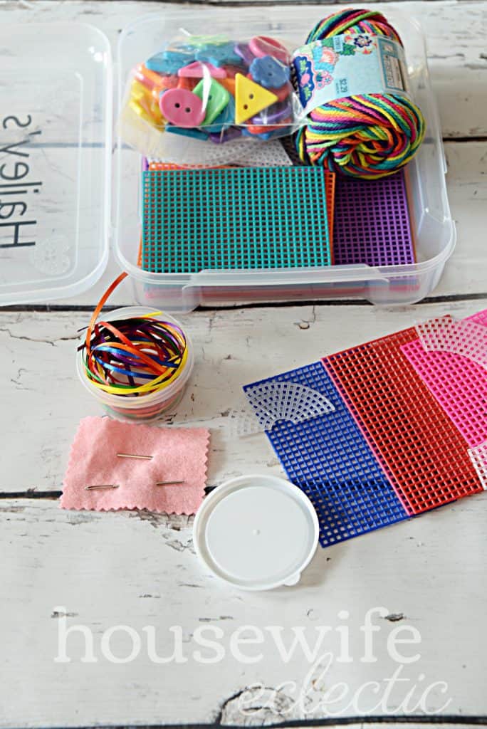 Housewife Eclectic: Personalized Sewing Box for Kids