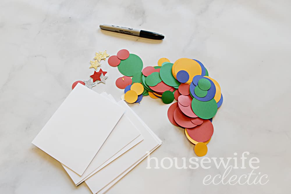 Housewife Eclectic: Easy DIY Christmas Cards