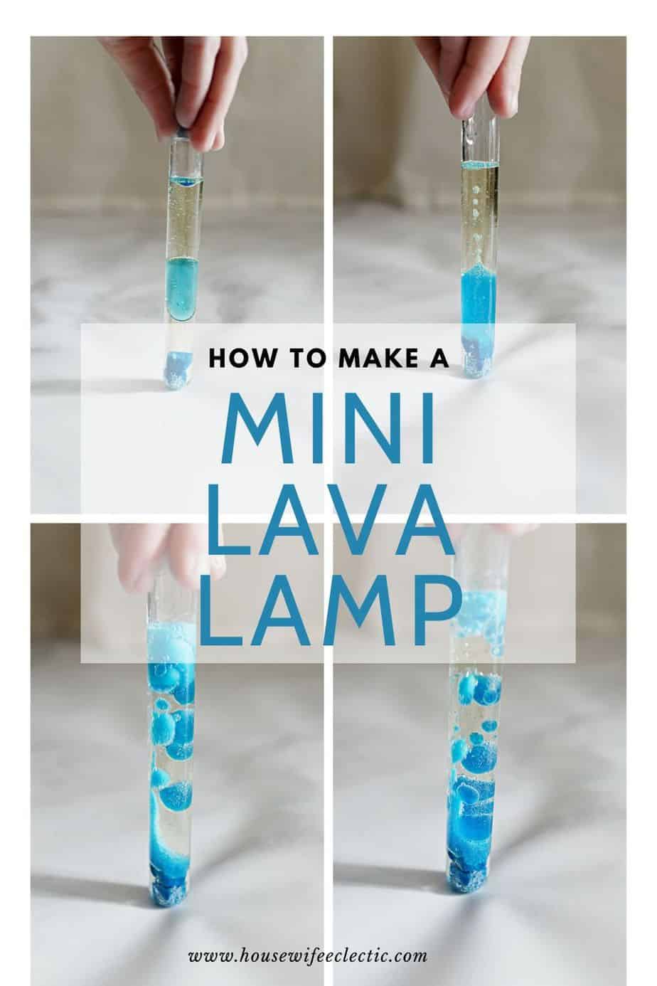 Housewife Eclectic: How to Make a Mini Lava Lamp